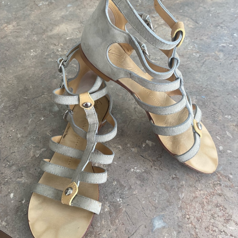 Suede Giuseppe, Zanotti sandals